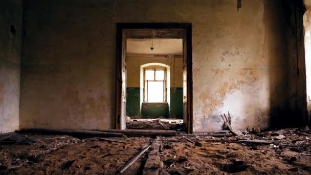 Intérieur Une Maison Abandonnée Pologne — Video