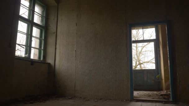 Intérieur Une Maison Abandonnée Pologne — Video