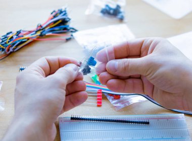 Erkek eli evde amatör çipler derler.