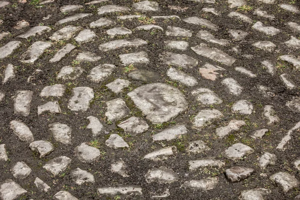 Παλιά ευρωπαϊκά τούβλα σε κύκλο — Φωτογραφία Αρχείου