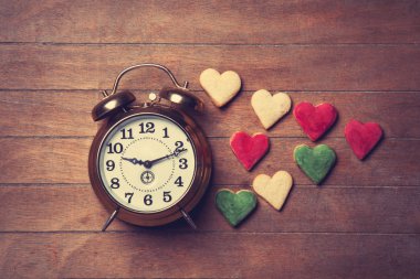 Retro çalar saat ve tanımlama bilgileri 