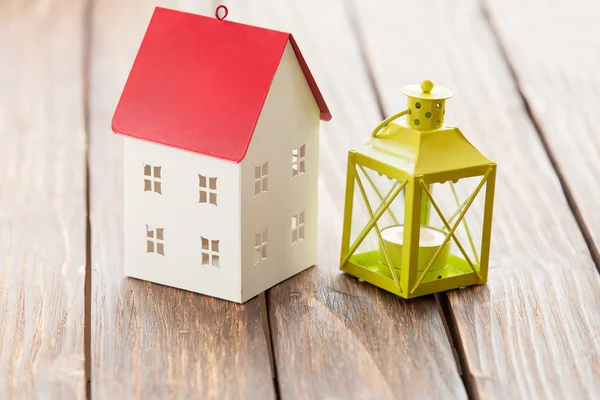 House toy and decorate lamp — Stock Photo, Image