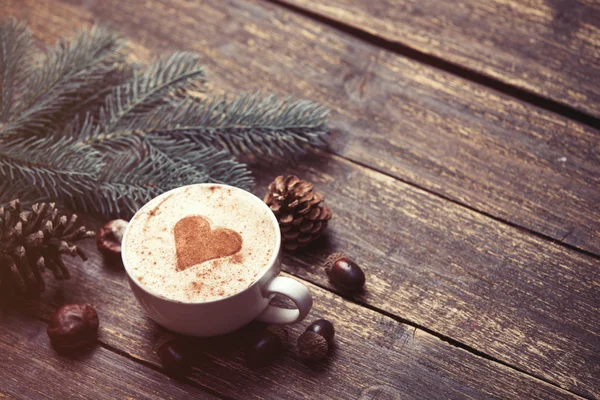 Tazza di caffè e brench — Foto Stock