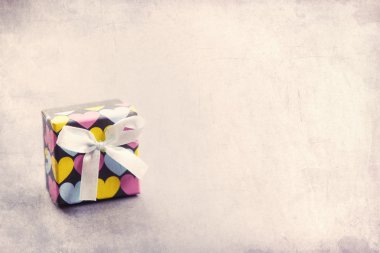 Küçük hediye kutusu.