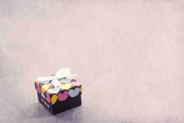 Küçük hediye kutusu.