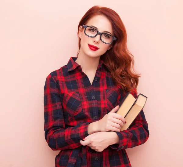 Portrait of a young caucasian girl — Stock Photo, Image