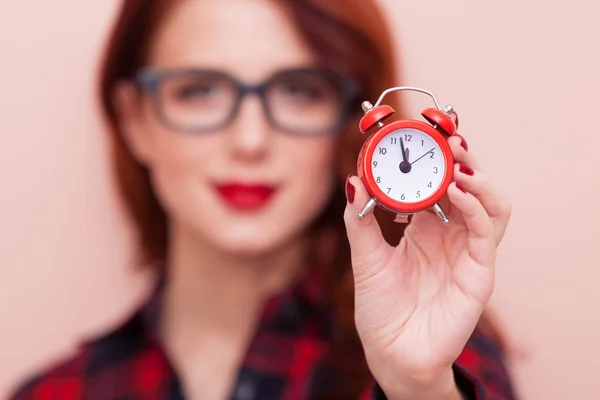 Porträt einer jungen Kaukasierin — Stockfoto