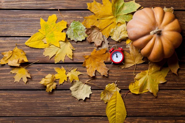 Despertador con calabaza — Foto de Stock