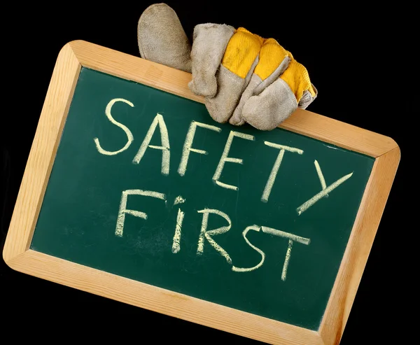 Safety first concept — Stock Photo, Image