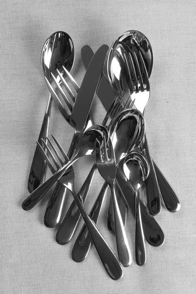 Collection of cutlery — Stock Photo, Image