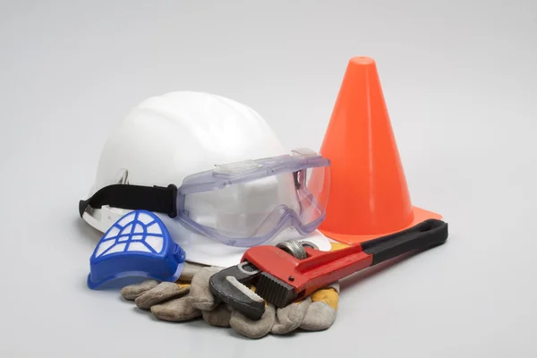 Safety gear kit — Stock Photo, Image