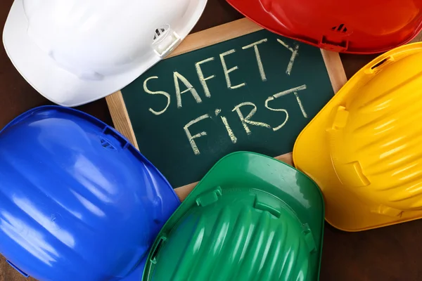 Safety first concept — Stock Photo, Image