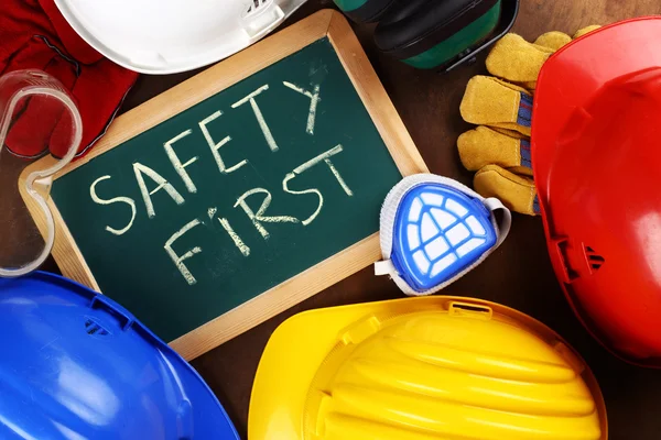 Safety first concept — Stock Photo, Image