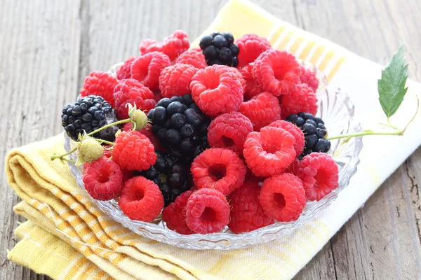 Organic fresh berries — Stock Photo, Image