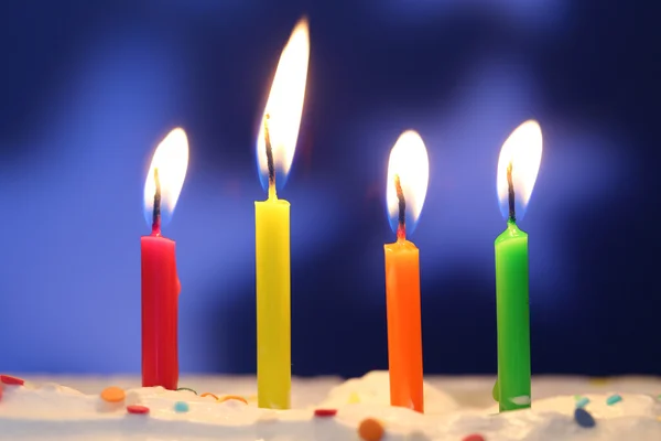 Velas de cumpleaños —  Fotos de Stock