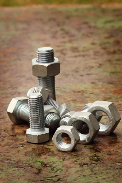 Nuts and bolts — Stock Photo, Image