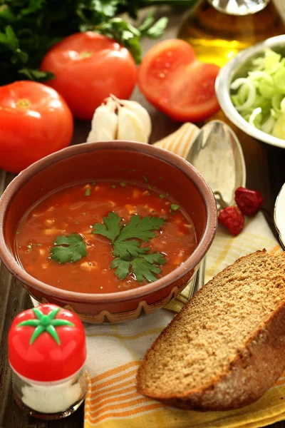 Tomato soup — Stock Image Tomato soup Stock Picture