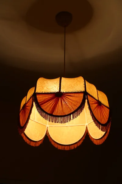 Textile chandelier — Stock Photo, Image