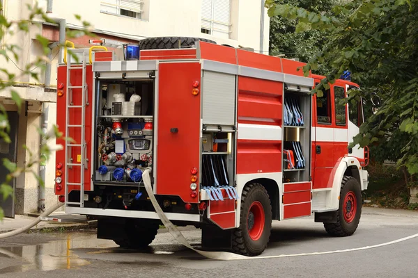 Carro de bombeiros — Fotografia de Stock