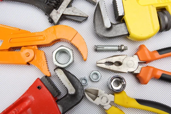 Hand tools close up. — Stock Photo, Image