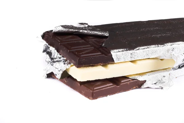 Variedade Chocolate Branco — Fotografia de Stock