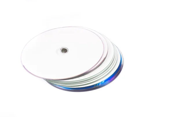 Group Dvd White — Stock Photo, Image