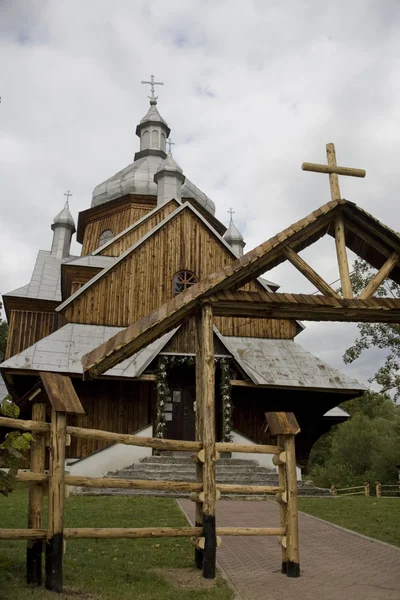 Alte Holzorthodoxe Kirche Polen Europa — Stockfoto