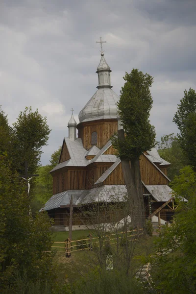 Alte Holzorthodoxe Kirche Polen Europa — Stockfoto