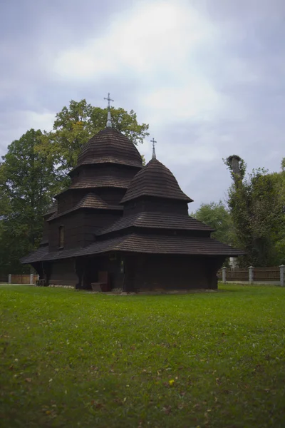 Alte Holzorthodoxe Kirche Polen Europa — Stockfoto