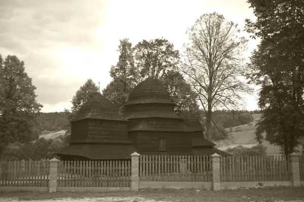 Iglesia Ortodoxa Madera Vieja Polonia Europa —  Fotos de Stock