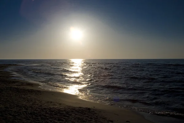 海夏天蓝色风景从波罗的海波兰 — 图库照片