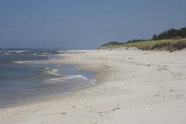 Mar Verão Paisagem Azul Mar Báltico Polónia — Fotografia de Stock