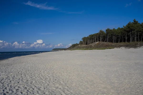 Mar Verão Paisagem Azul Mar Báltico Polónia — Fotografia de Stock