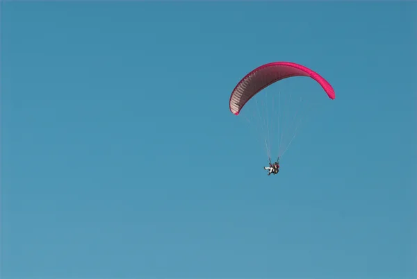 Personne Volant Parachute — Photo