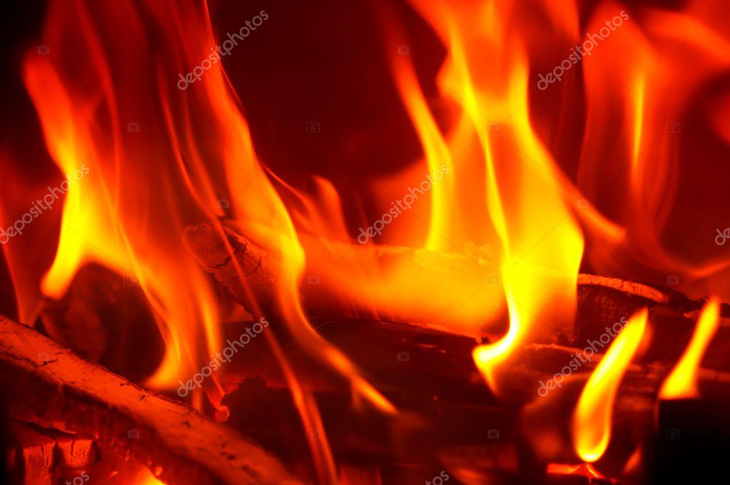 Burn Fire Fireplace Fireside Fire Wood House Heating Start