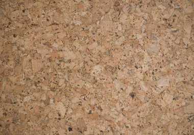Cork-board arka plan kahverengi dokusuna yakın çekim