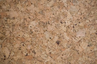 Cork-board arka plan kahverengi dokusuna yakın çekim
