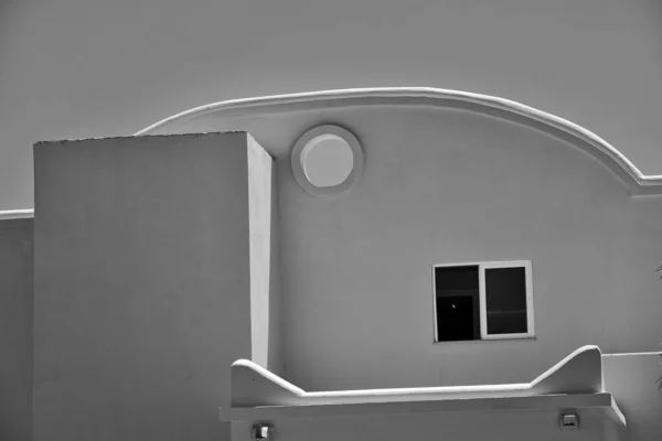 Красивий Цікавий Мінімальний Фон Яскравими Архітектурними Деталями Впритул — стокове фото