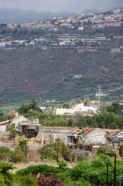 Krásná Dovolená Městská Krajina Španělském Ostrově Tenerife — Stock fotografie