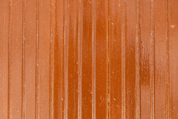 美しい工業用金属レッドの背景段ボールシート — ストック写真