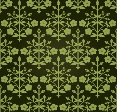 Dikişsiz çiçek duvar kağıdı