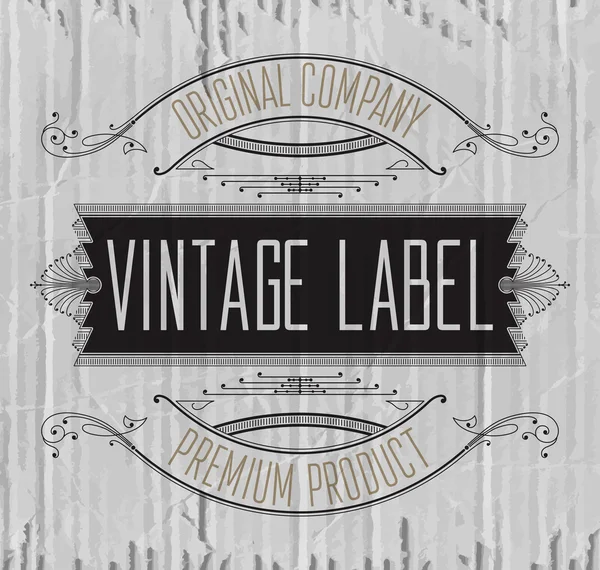 Vintage tipografik etiket rapidâ €
