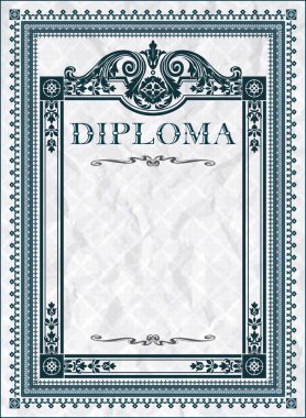Diploma Şablonu