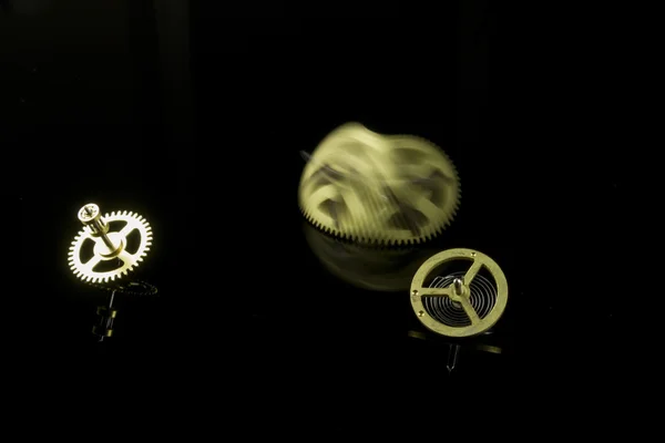 Gear with motion blur — Stock Photo, Image