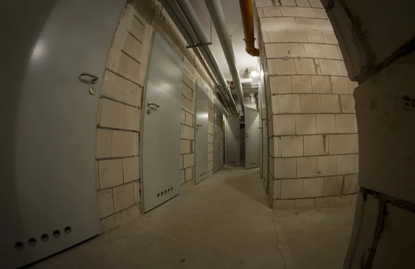 Basement corridor — Stock Photo, Image