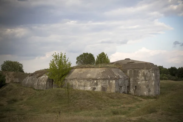 Старый бункер — стоковое фото