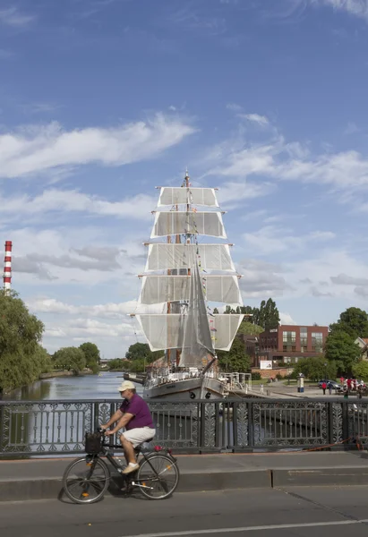 Segelschiff — Stockfoto