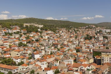 sibenik havadan görünümü