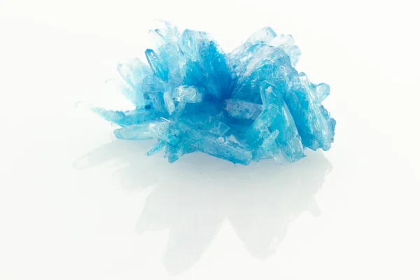 Cristales azules aislados — Foto de Stock