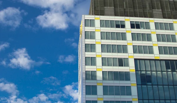 Office building with large glass windows Royalty Free Stock Photos